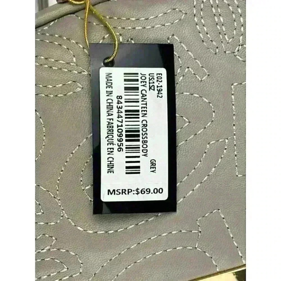 NEW! Bebe Women's Joey Canteen Crossbody Bag NWT $69 - Picture 4 of 4